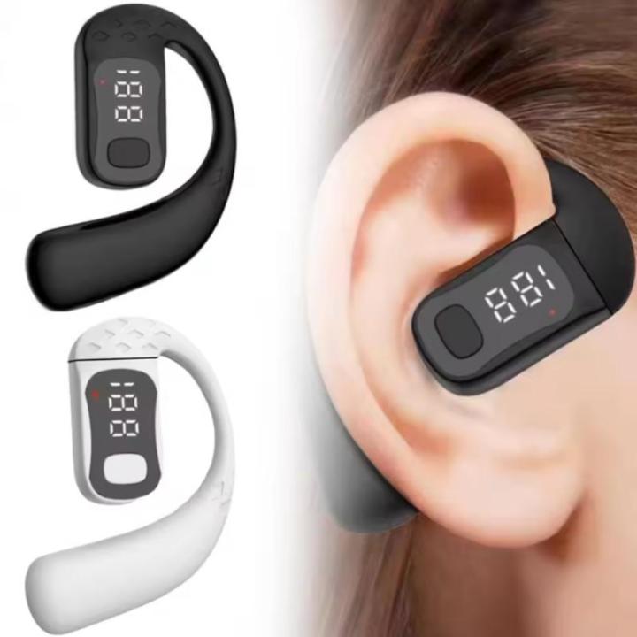 Bluetooth%205.4%20180%C2%B0%20Rotation%20Adjustable%20Left%20Right%20Ear%20Universal%20Earphone%20Mic%20Sport%20Business%20Music%20Ear-Hook%20Open%20Wireless%20Headset%20-%20Image%202
