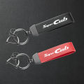 For Honda Super CUB C70 90 110 C125 Accessories High-Grade Leather Motorcycle Keychain Holder Keyring. 