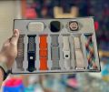 H20 Ultra Smartwatch 10 in 1 Ultra Smart Watch With ( 7 Straps + Silicone case + Earbuds ) Full HD Display High Quality Watch. 