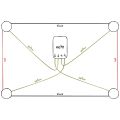 New 50kg Load Cell 50kg Weighing Sensor Half-bridge Strain Gauge Human Body Scale Weight Sensor + mounting bracket for Arduino. 