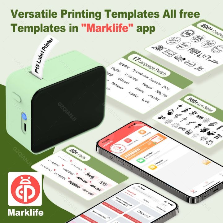 Marklife%20P15%20Wireless%20Bluetooth%20Label%20Printer%20Portable%20Thermal%20Printer%20Similar%20as%20D11%20D110%20D101%20Label%20Machine%20Mini%20Label%20Maker%20-%20Image%204