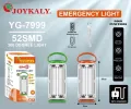 JOYKALY YG-7999 Rechargeable High Power 4 Bulbs 3 Modes Portable LED Table / Desk Lamp. 