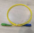 Fiber patchcord SC/APC -SC/UPC 1 meter length/ FTTH yellow cable. 