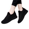 Women's Breathable Non-slip Platform Fashion New Casual Shoes Korean Running Shoes Black Sneakers Shoes for Women 2024 Autumn. 