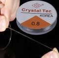 Elastic Stretch Silicon Elastic Thread - 0.8 Crystal Tec For Fashion Jewelers Design. 