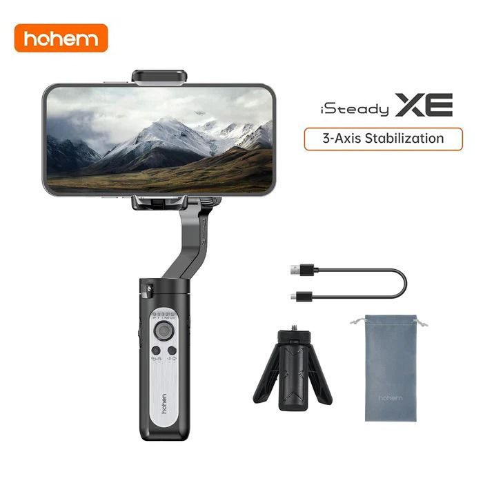  I STEADY XE 3 AXIS HANDHELD GIMBAL STABILIZER FOR SMARTPHONES-BLACK