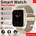 2026 New Fashion Smart Watch Women 1.83inch HD Screen Heart Rate Sleep Monitoring Bluetooth Call Smartwatch For Men Women s.
