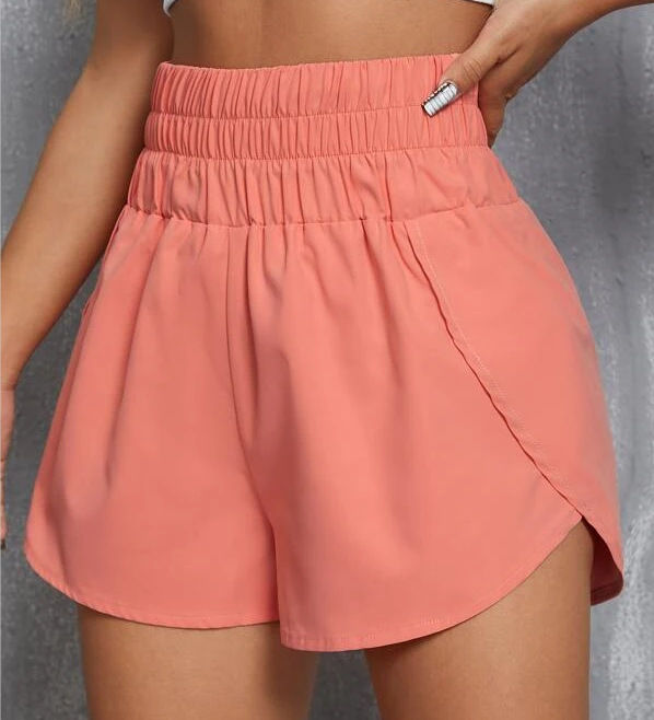 Boxer%20Shorts%20for%20Women%20Teen-girls%20Light%20Weight%20Pull-on%20High%20Rise%20Shorts%20Outfit%20Athletic%20Style%20Summer%20Workout%20Shorts%20-%20Image%204