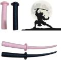 3D Retractable Samurai Sword Model Toys, Creative Retractable Samurai Sword Decompression Fun Plastic Role-playing Gifts. 