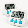 Digital Kitchen Timer for Cooking Baking Stud, and Office  Large LCD Display with Big Bold Numbers  Loud Beeping Alarm for Easy Hearing Countdown and Count-Up Timer  Ideal for Home Restaurant Classroom School Office Des Gym and Lab Use. 