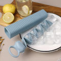 1Pc Pull-Out Ice Tray Creative Ice Cube Mold for Home Use, Ice Mold, Ice Tray, Ice Maker, Long Strip Ice Tray, Silicone Ice Tray, Home Ice Maker, Portable Homemade Quick-Freeze Ice Box, Pull-Out Ice Tray, Kitchen Ice Cube Mold.