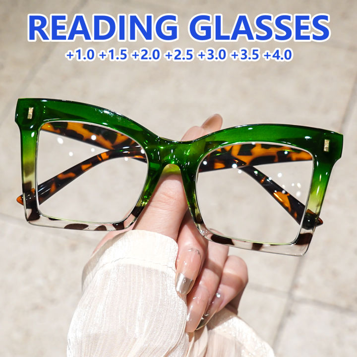 Stylish%20Cat-Eye%20Frame%20Reading%20Glasses,%20Retro%20Simple%20Reading%20Glasses%20for%20Men%20and%20Women,%20Farsighted%20+1.0%20To%20+4.0%20-%20Image%202