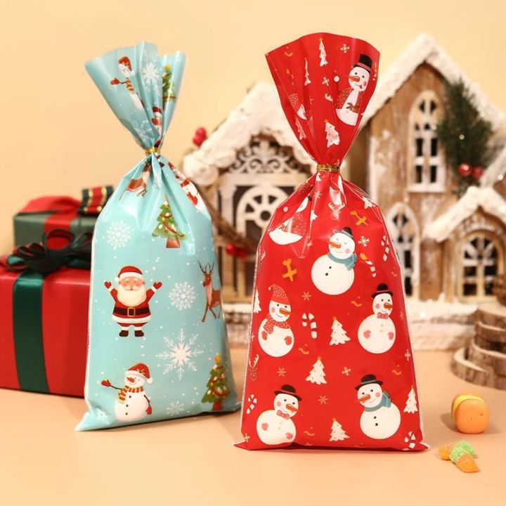 25/50/100pcs%20Christmas%20%20Bag%20Candy%20Bag%202026%20Merry%20Christmas%20Decoration%20For%20Home%20Xmas%20Navidad%20Noel%20New%20Year%20Packing%20Bags%20-%20Image%202