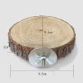 Parrot Hamster Round Stand Board Pet Bird Parrot Wooden Platform Bracket Toy Hamster Branch Perch Bird Cage Toy Pet Stand Board. 