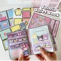 Sanrio Quiet Book Kuromi Cinnamoroll My Melody Handmade DIY Children's Toys Development Hands on Ability Girl's Birthday Gift. 