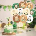 Jungle Animals Balloon Bundle Safari Birthday Party Balloon Decoration Wild One Birthday Balloon Jungle Theme Baby Shower Decor. 