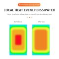 2PCS Graphene Copper Sheet Thermal Sticker for Passive Heatsink Heat Dissipation Spreader Pad Computer Phone GPU CPU Cooling Mat. 