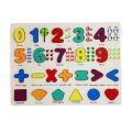 Wood puzzles for Toddlers, Learning Puzzles Toys for Preschool Year Old Birthday S Numbers Board. 