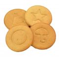 Squid Game Dalgona Biscuits – Korean Honeycomb Candy Cookies with Shapes – Fun Challenge Snack. 