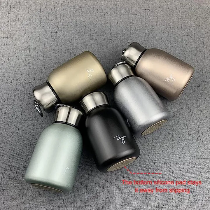 Leakproof Portable Thermal Water Bottle – Mini 300ml (10oz) Stainless ...