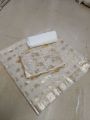 Banarsi Lorex Zaree Shirt and Dupatta with raw Silk Trouser 3PC Suit. 