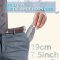 Metal Shoe Horn 7.5Inch Small Shoe Horn Stainless Steel Shoehorn shoehorn Travel portable  for seniors  shoe spoons accessories. 