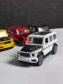 1 piece of Mercedes Benz AMG metal body car pull back die cast model Mercedes Benz G class wagon toy car for kids. 