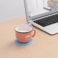 USB Power Suply Tea Coffee Cup Mug Warmer Heating Cup Mat Pad  for Office USB Power Suply   Office. 