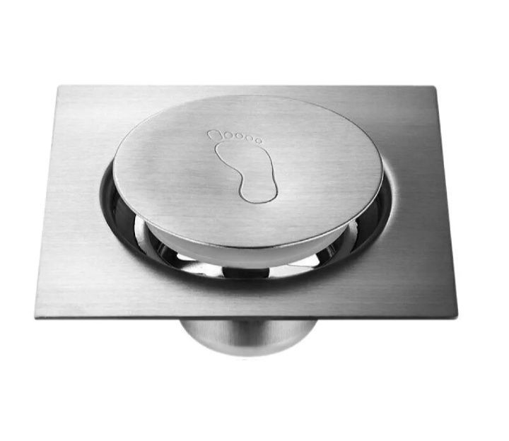 Bathroom Floor Drain push Gully Cover