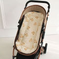Soft and Comfortable Baby Walking Thick Cartoon Bear Baby Stroller Cushion Cotton Shoulder Strap Baby Stroller Cushion. 