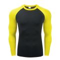 Compression T Shirt Men Long Sleeve Bodybuilding Running Shirt Quick Dry Workout Fitness Tights Gym Sport T-shirt Men Rashgard.