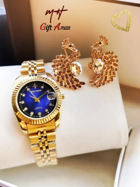 Bophieri%20Style%20Watch%20with%20Peacock%20earrings%20-%20Image%205