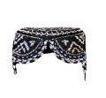 Handmade Cultural Sindhi Topi made with Black & Cream colour Commando CTC & Mirror. 