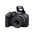 Canon EOS R10 RF-S18-45mm F4.5-6.3 is STM Lens Kit, Mirrorless Vlogging Camera, 24.2 MP, 4K Video, DIGIC X Image Processor, High-Speed Shooting, Subject Tracking, Compact, for Content Creators Black. 