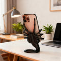 1pc Phone Holder Anime 3D Printed Alien Face Cool Mobile Phone Holder Accessory for Desktop Collectible Decoration Figures Gifts. 
