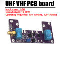 80W UHF VHF RF Amplifier PCB Board Transceiver Conversion 130-170M 400-470Mhz For Walkie-talkie RA30H4047M RA60H4047M Ham Radio. 