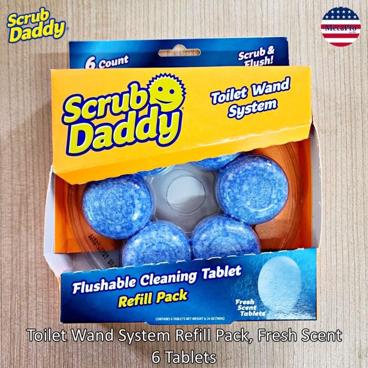 Scrub%20Daddy%20%C2%AE%20%20%20Toilet%20Wand%20System%20Refill%20Pack,%20Fresh%20Scent%206%20Tablets,%20Water-Soluble%20Toilet%20Cleaning%20Tablets.%20-%20Image%208