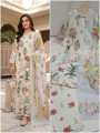 Women Swiss Lawn 3 Piece Suit – Long Baggy Digital Printed Shirt with Flapper Trouser & Monar Dupatta | Summer Collection | Comfortable Stylish Ladies Dress. 