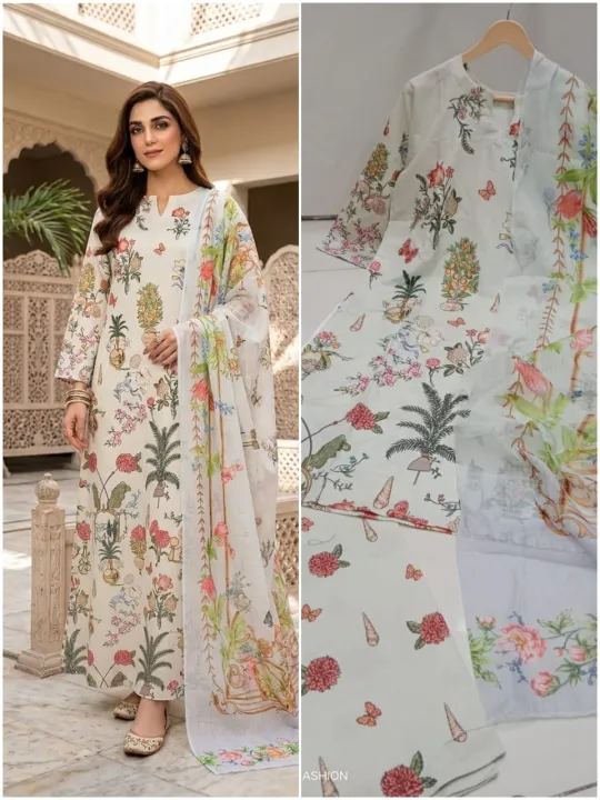 Women%20Swiss%20Lawn%203%20Piece%20Suit%20%E2%80%93%20Long%20Baggy%20Digital%20Printed%20Shirt%20with%20Flapper%20Trouser%20&%20Monar%20Dupatta%20%7C%20Summer%20Collection%20%7C%20Comfortable%20Stylish%20Ladies%20Dress%20-%20Image%203