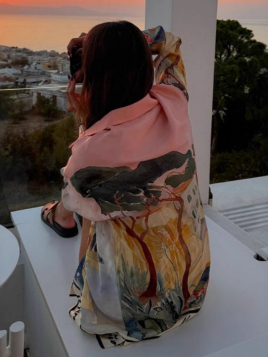 2025%20Fashion%20New%20Women's%20Elegant%20Printed%20Street%20Style%20%20Collar%20Single%20Breasted%20Long%20Sleeved%20Shirt%20Casual%20Short%20Set%20-%20Image%204