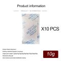 2/5/10/20g Package Non Toxic Silica Gel Desiccant Damp Kitchen Room Living Moisture Dehumidifier Absorber Bag.