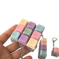 Mechanical Keyboard Tester Fidget Toy; 1/4/5/9 Axis Keycap Keychain. 