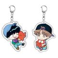 Anime Go For It, Nakamura-kun Acrylic Keychain Okuto Nakamura Aiki Hirose Cute Character Keyring Bag Charm Fans Collectible . 