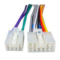 Professional 2Pcs Car Radio Stereo CD Player Wiring Harness Cable Installation Kit for Toyota Car Accessories Supplies Products.