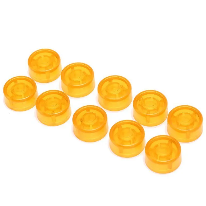 10Pcs/pack%202.5cm%20Electric%20Guitar%20Effect%20Pedal%20Foot%20Nail%20Cap%20Amplifiers%20Candy%20Color%20Foot%20Switch%20Toppers%20Knob%20Accessories%20-%20Image%206