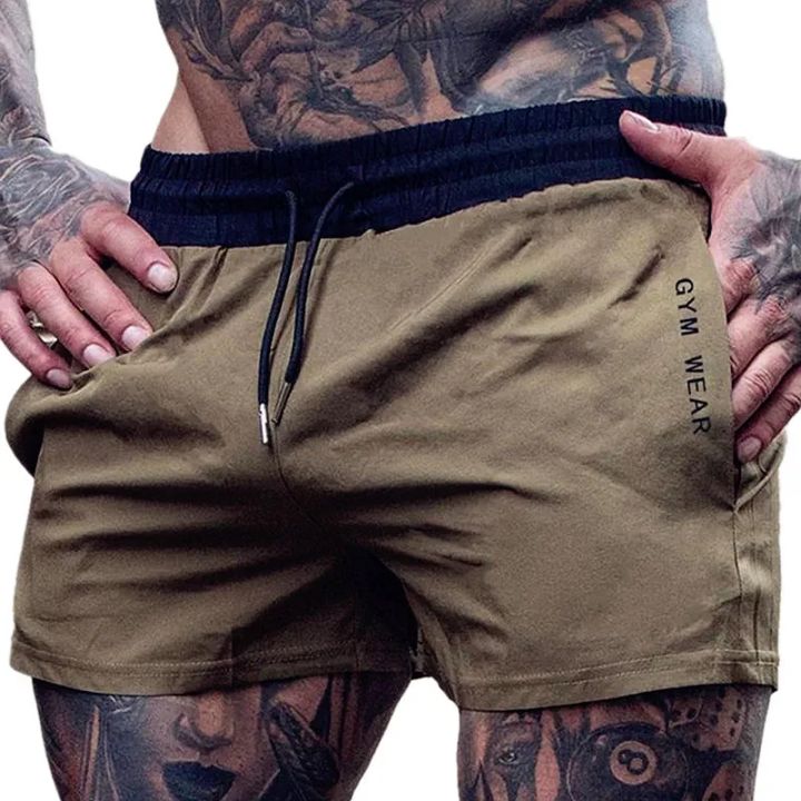 2026%20Summer%20Gym%20Fitness%20Men's%20Shorts%20Woven%20Sweatpants%20Thin%20Fashion%20Men%20Marathon%20Running%20Shorts%20Sports%20Breathable%20Training%20Pants%20-%20Image%205