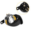 Snail Air Horn Snail Motorcycle Speaker  Mini Loud Electronic Snail Horn For Motorcycle Loud Voice Speaker 12V 510HZ. 