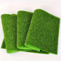 1-4 Packs 15x15cm Dollhouse Miniature Grass Pad Simulation Lawn for Micro Landscape DIY Model Accessories.