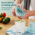 Silicone Ice Mold Round Cylinder Ice Cube Making Mould Ice Maker Bar Kitchen Accessories Utensils Home Cocktail Ice Cube Tools. 