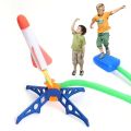 Kids Outdoor Rocket Foot Pump Outdoor Air Pressing Soaring Rocket Suit Jumps Air Powered Rocket Launcher Game Children Toy . 